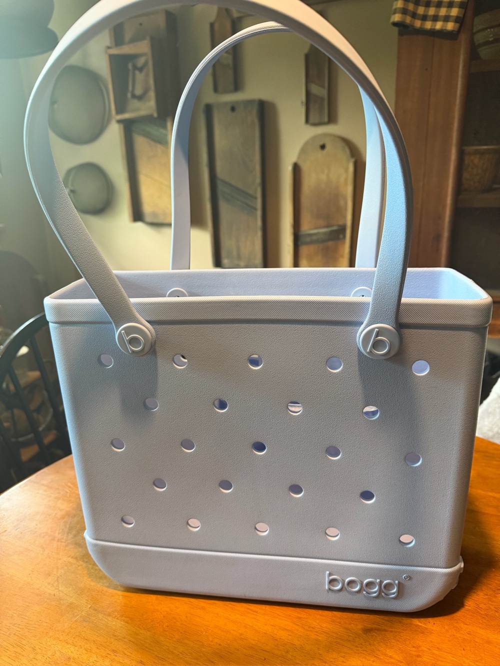 Medium Bogg bag in Lt blue NWOT
